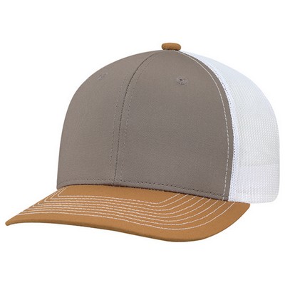 Cap 6 Panel Constructed Pro-Round (Mesh Back) Cap